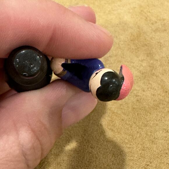 Christmas Carousel Nativity Pyramid Figures Mary Man Woman Lillian Vernon - Picture 3 of 7